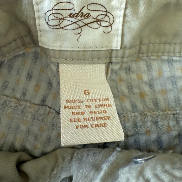 Anthropologie Cora Bermuda Shorts Size 6 - Picture 5 of 5